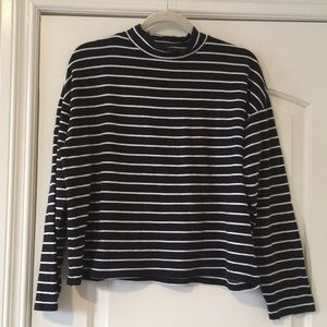 Everlane square mockneck tee